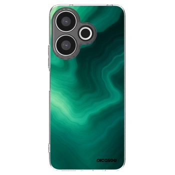 Picasee husă transparentă din silicon pentru Xiaomi Redmi 13 4G - Malachite