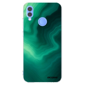 Picasee husă transparentă din silicon pentru Honor 10 Lite - Malachite
