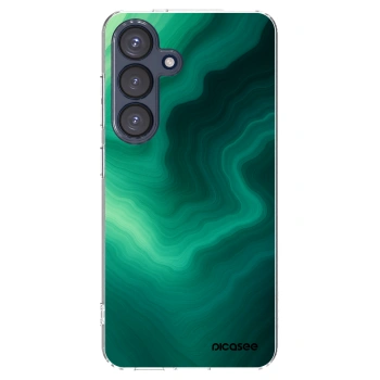 Picasee husă transparentă din silicon pentru Samsung Galaxy S25 5G - Malachite