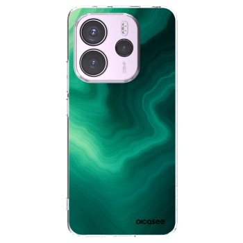 Picasee husă transparentă din silicon pentru Xiaomi Redmi Note 14 4G - Malachite