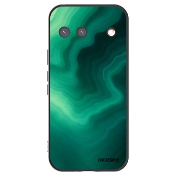 Picasee husă neagră din silicon pentru Google Pixel 9 - Malachite
