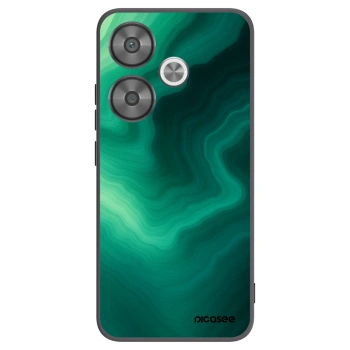 Picasee husă neagră din silicon pentru Xiaomi Poco F6 - Malachite