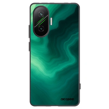 Picasee husă neagră din silicon pentru Xiaomi Poco F7 5G - Malachite