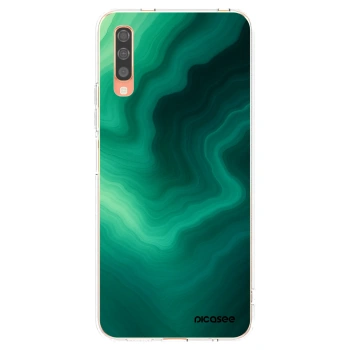 Picasee husă transparentă din silicon pentru Samsung Galaxy A70 A705F - Malachite
