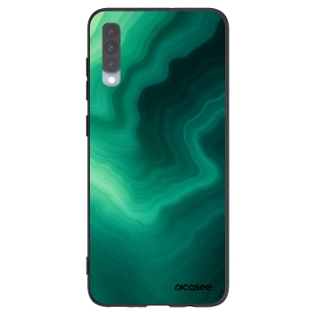 Picasee husă neagră din silicon pentru Samsung Galaxy A70 A705F - Malachite