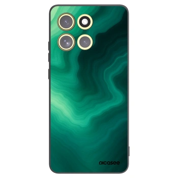 Picasee husă neagră din silicon pentru Motorola Moto G86 5G - Malachite
