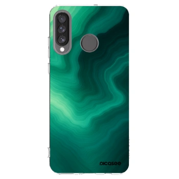 Picasee husă transparentă din silicon pentru Huawei P30 Lite - Malachite