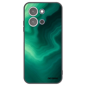 Picasee husă neagră din silicon pentru Xiaomi Redmi 15C 5G - Malachite