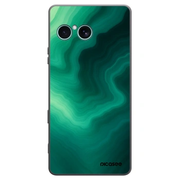 Picasee husă neagră din silicon pentru Sony Xperia 10 VII - Malachite