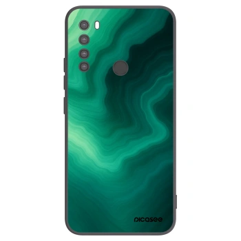 Picasee husă neagră din silicon pentru Xiaomi Redmi Note 8 - Malachite