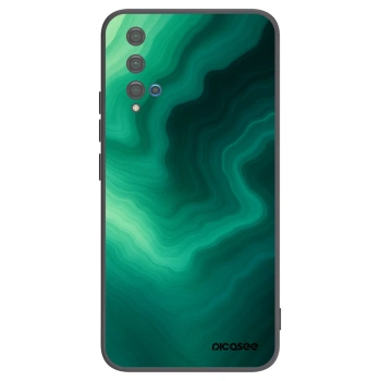 Picasee husă neagră din silicon pentru Huawei Nova 5T - Malachite