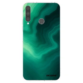 Picasee husă transparentă din silicon pentru Huawei P40 Lite E - Malachite