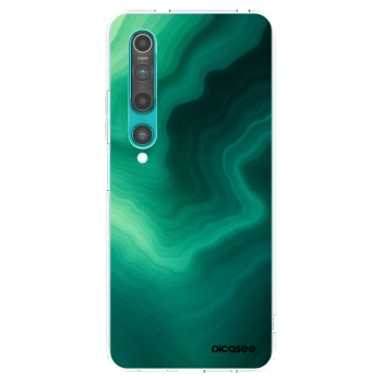 Picasee husă transparentă din silicon pentru Xiaomi Mi 10 - Malachite