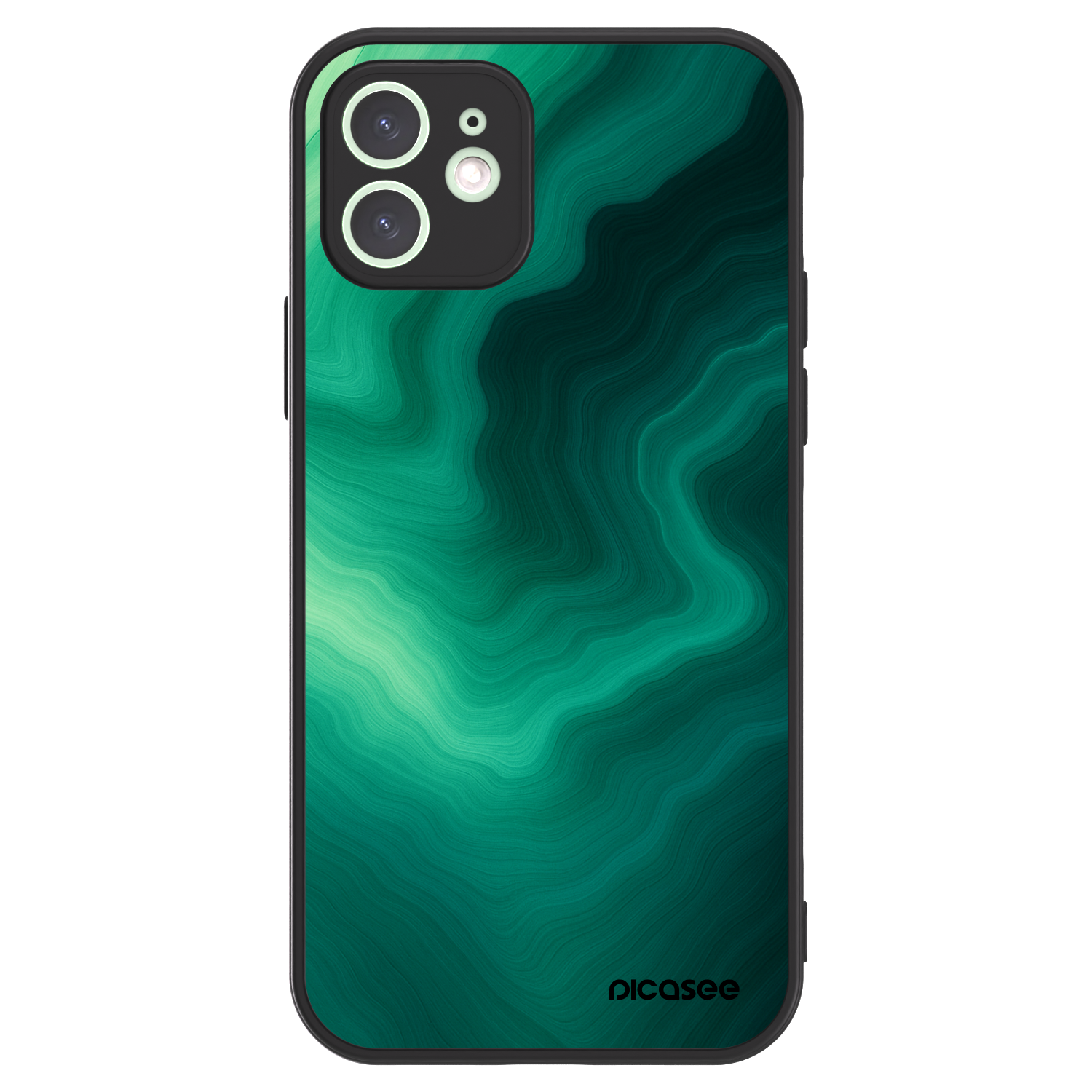 Picasee ULTIMATE CASE pentru Apple iPhone 12 - Malachite