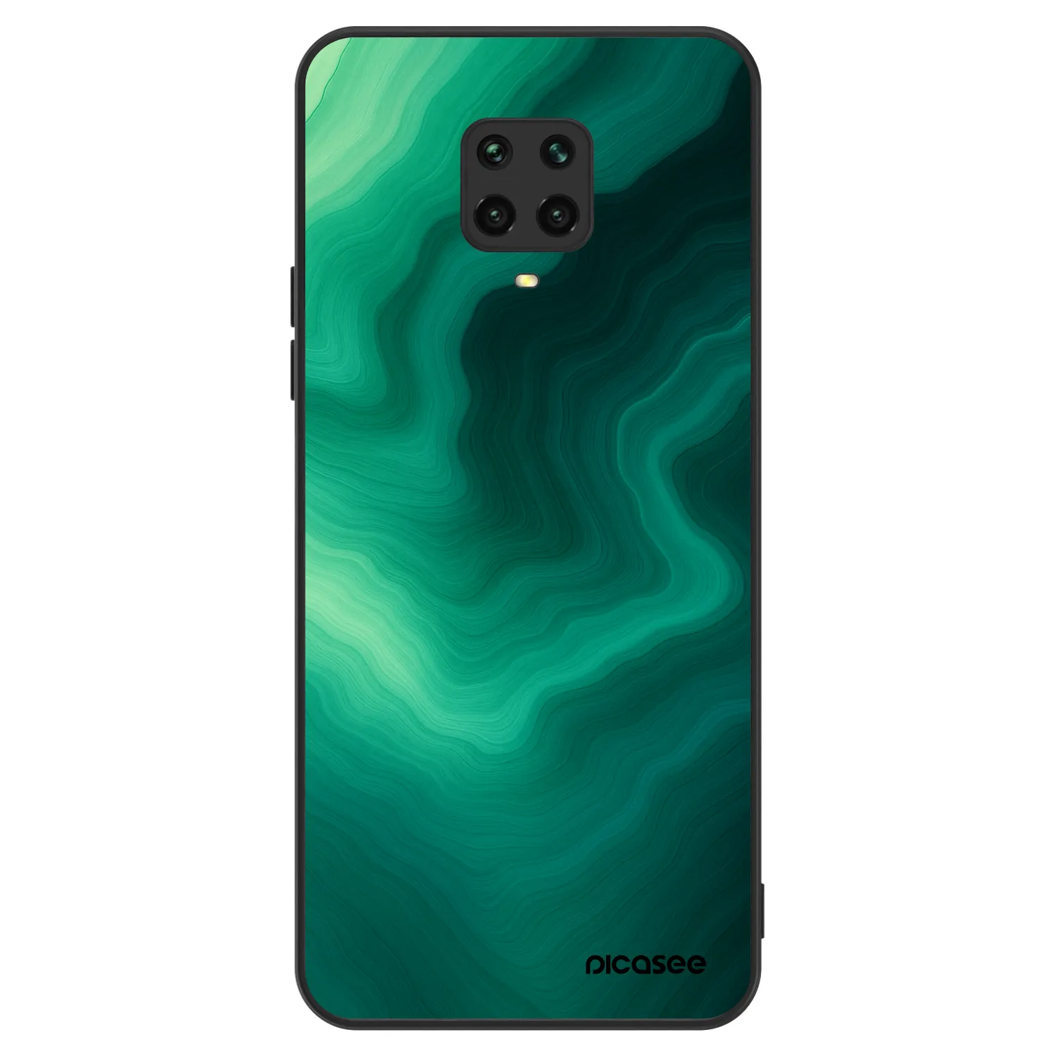 Picasee ULTIMATE CASE pentru Xiaomi Redmi Note 9 Pro - Malachite