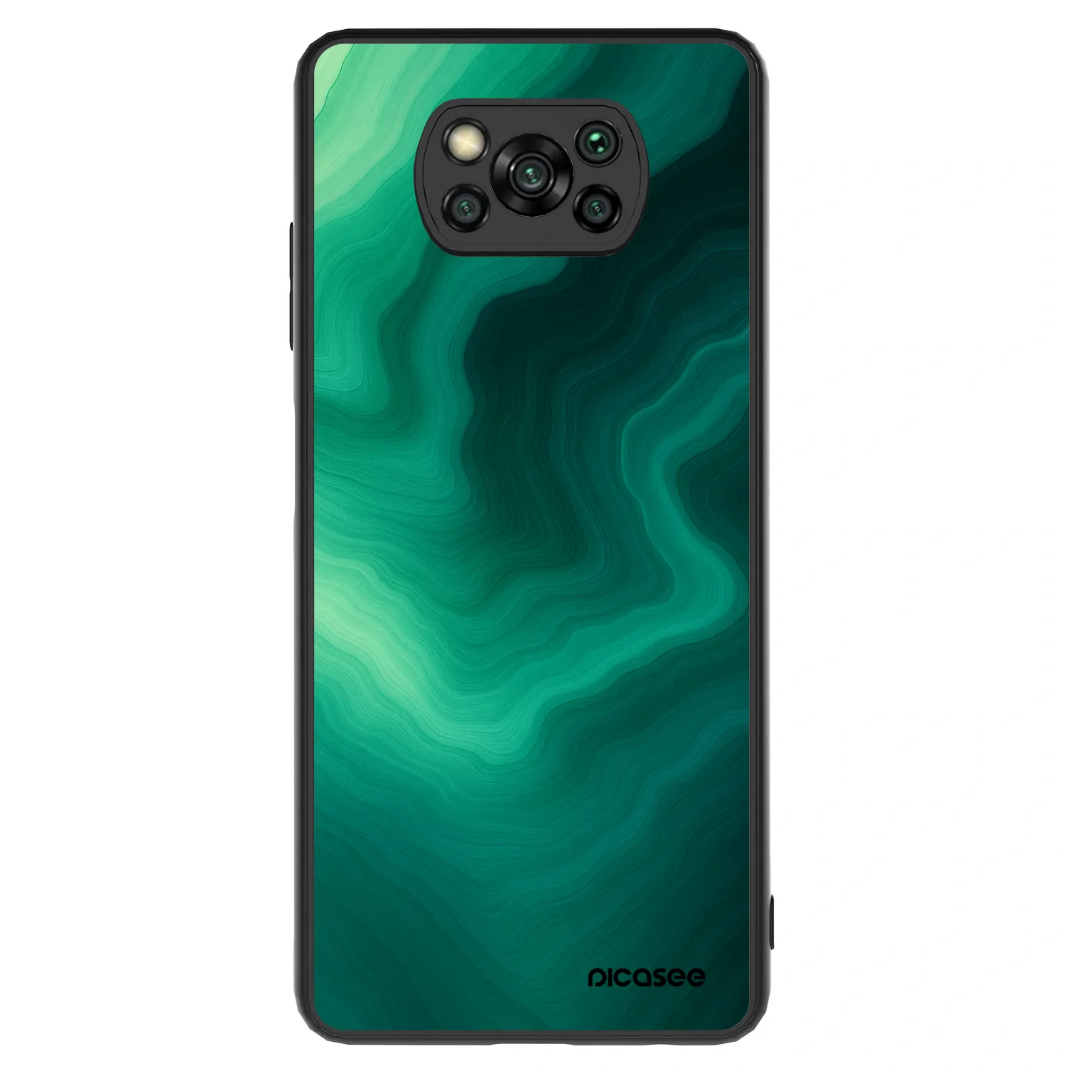 Picasee ULTIMATE CASE pentru Xiaomi Poco X3 - Malachite