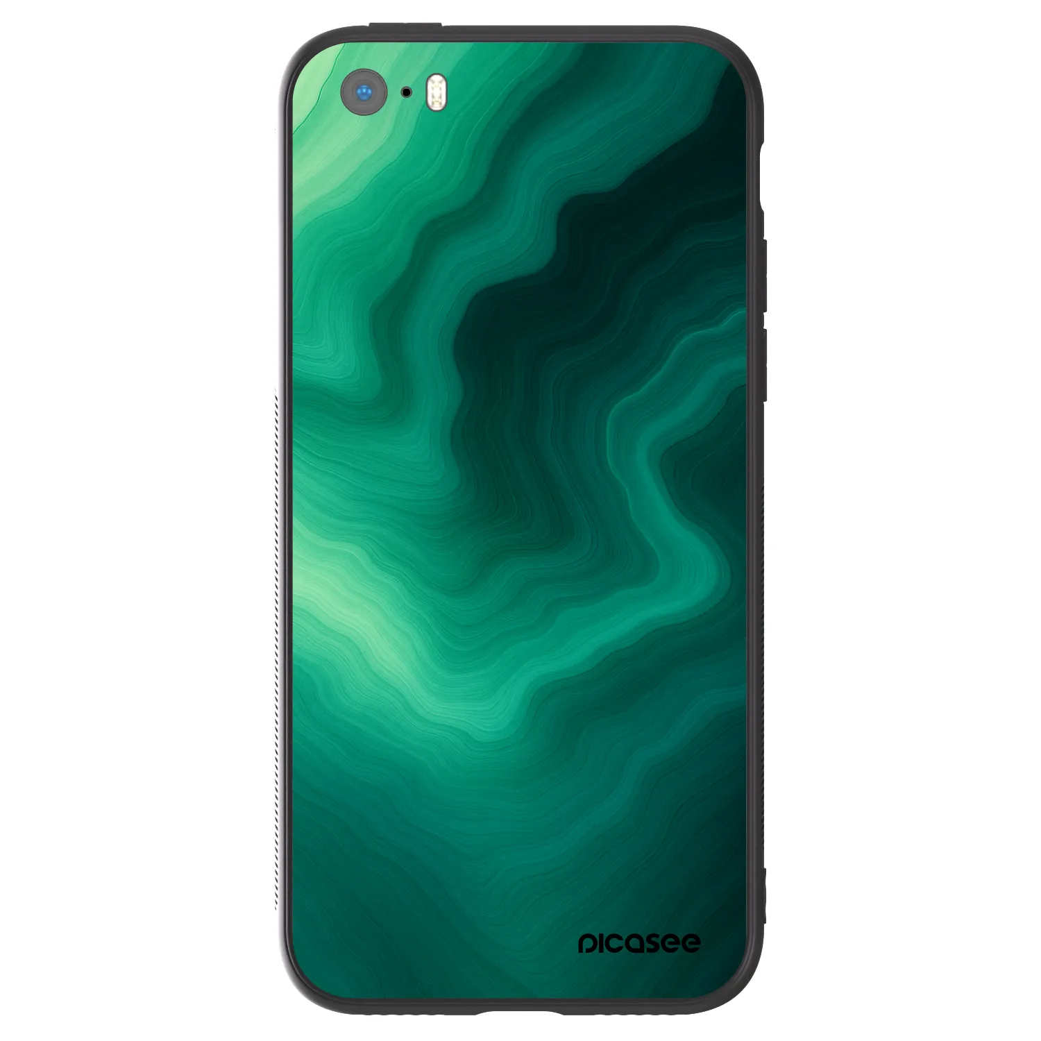 Picasee ULTIMATE CASE pentru Apple iPhone 5/5S/SE - Malachite