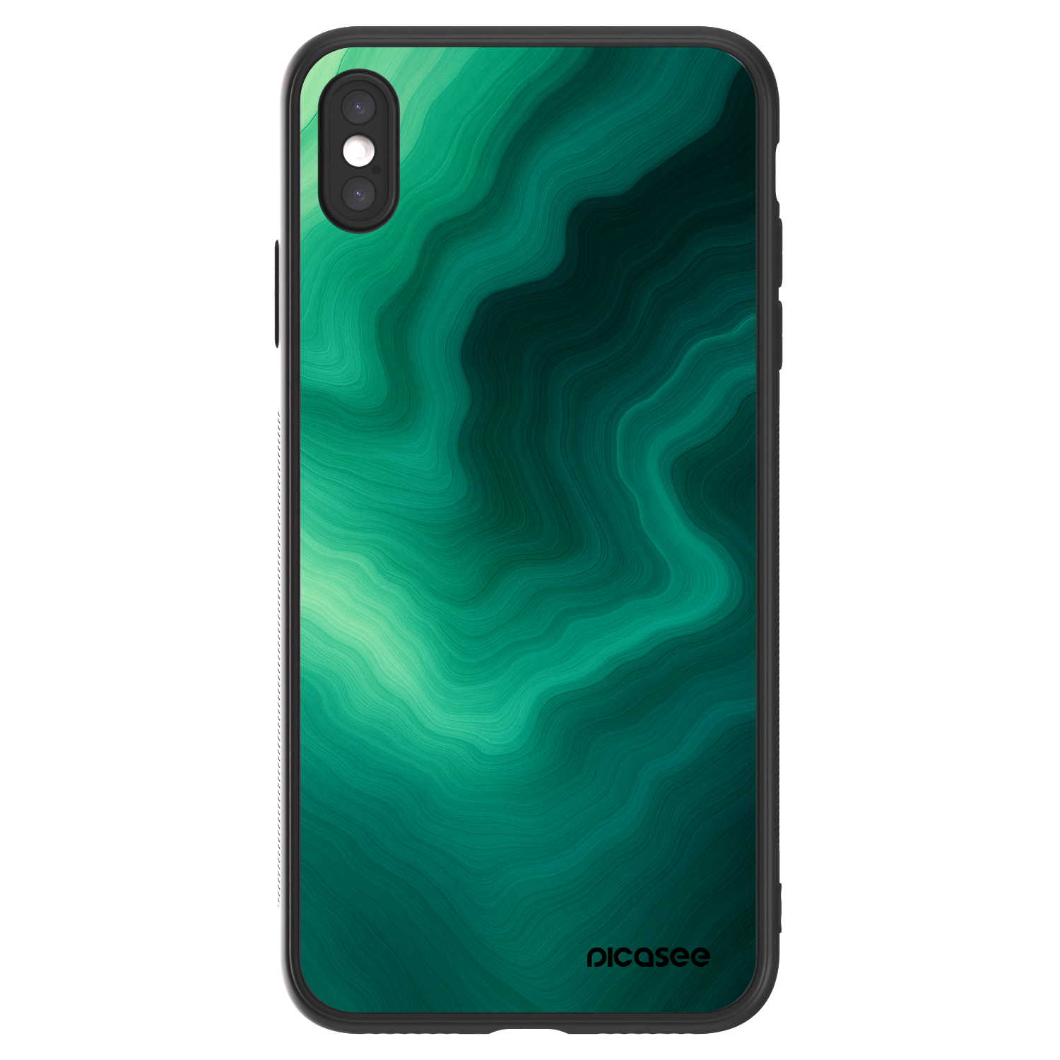 Picasee ULTIMATE CASE pentru Apple iPhone XS Max - Malachite