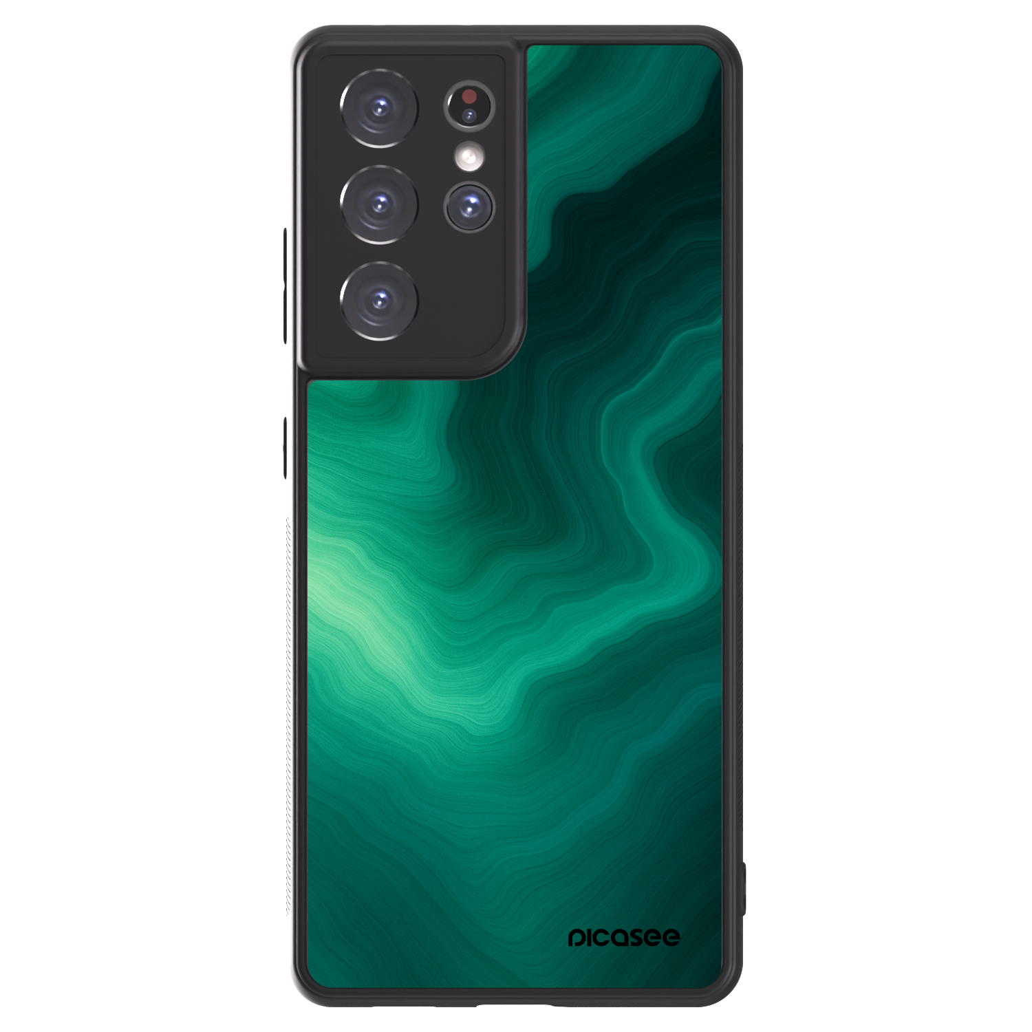 Picasee ULTIMATE CASE pentru Samsung Galaxy S21 Ultra 5G G998B - Malachite