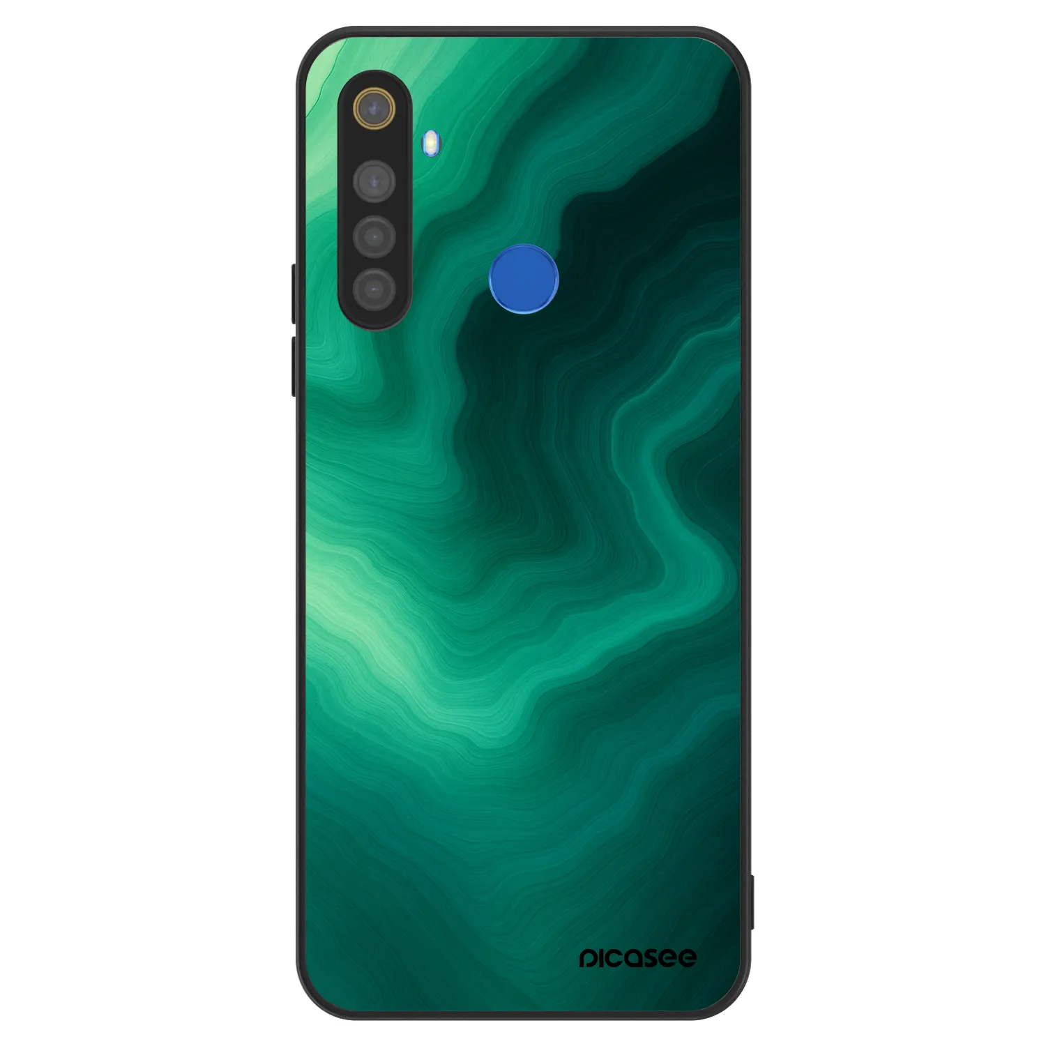 Picasee ULTIMATE CASE pentru Realme 5 - Malachite