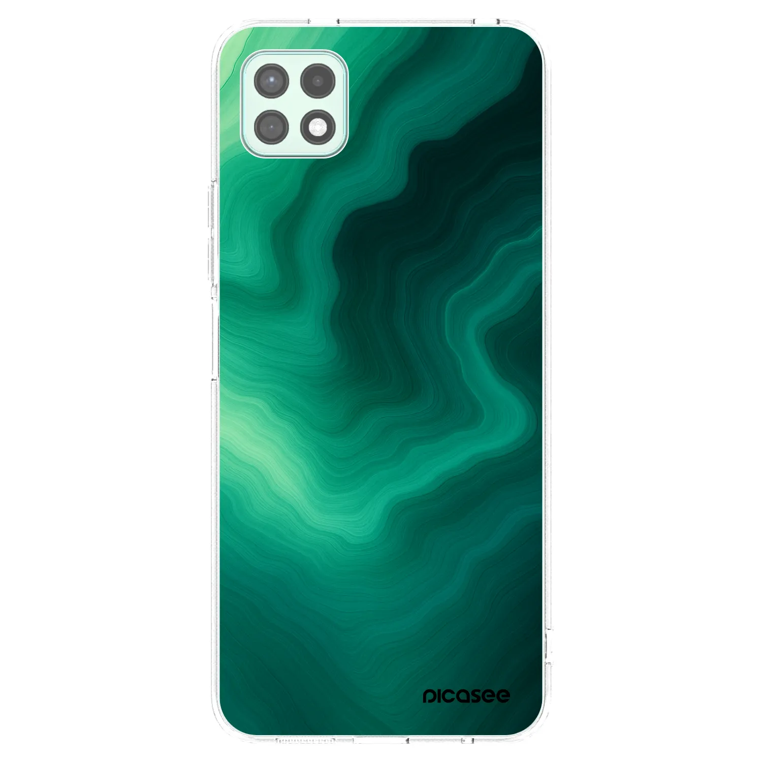 Picasee husă transparentă din silicon pentru Samsung Galaxy A22 A226B 5G - Malachite