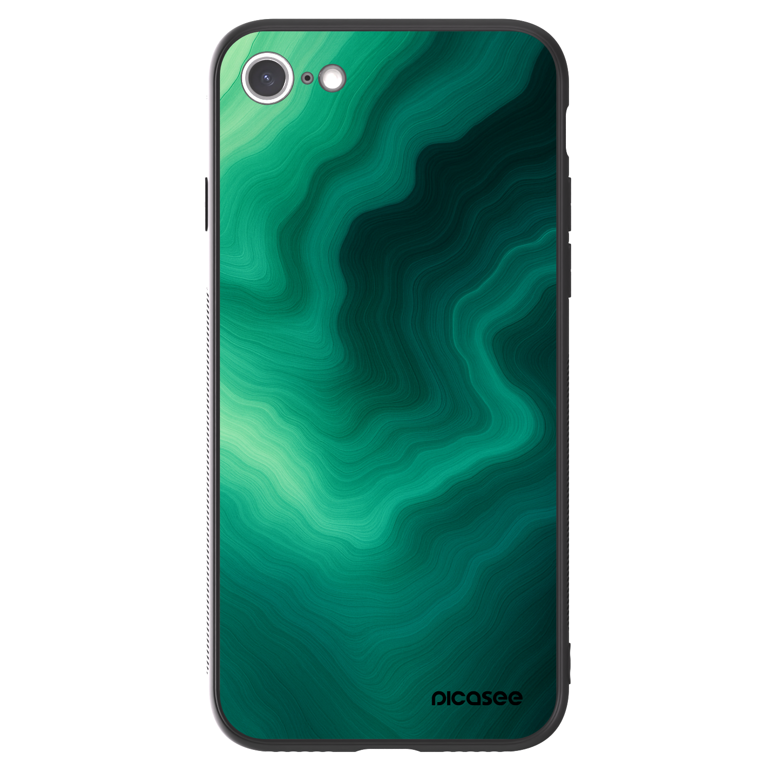Picasee ULTIMATE CASE pentru Apple iPhone SE 2022 - Malachite