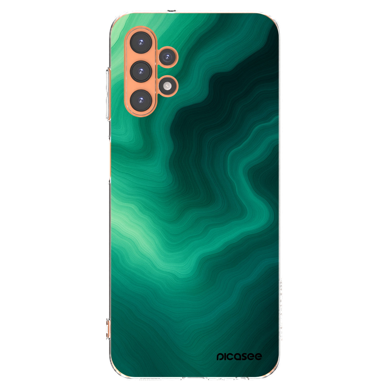 Picasee husă transparentă din silicon pentru Samsung Galaxy A13 4G A135 - Malachite