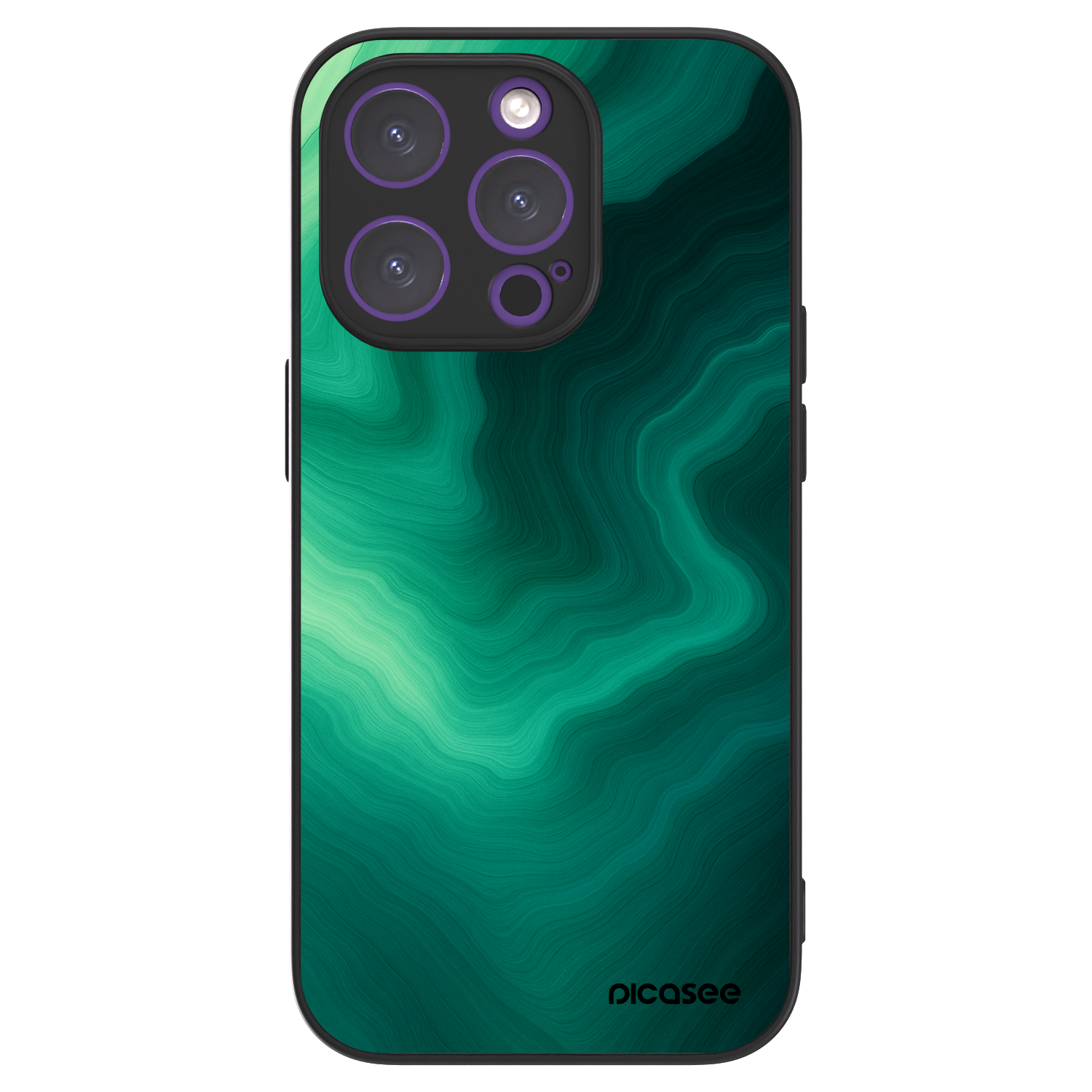 Picasee ULTIMATE CASE MagSafe pentru Apple iPhone 14 Pro - Malachite