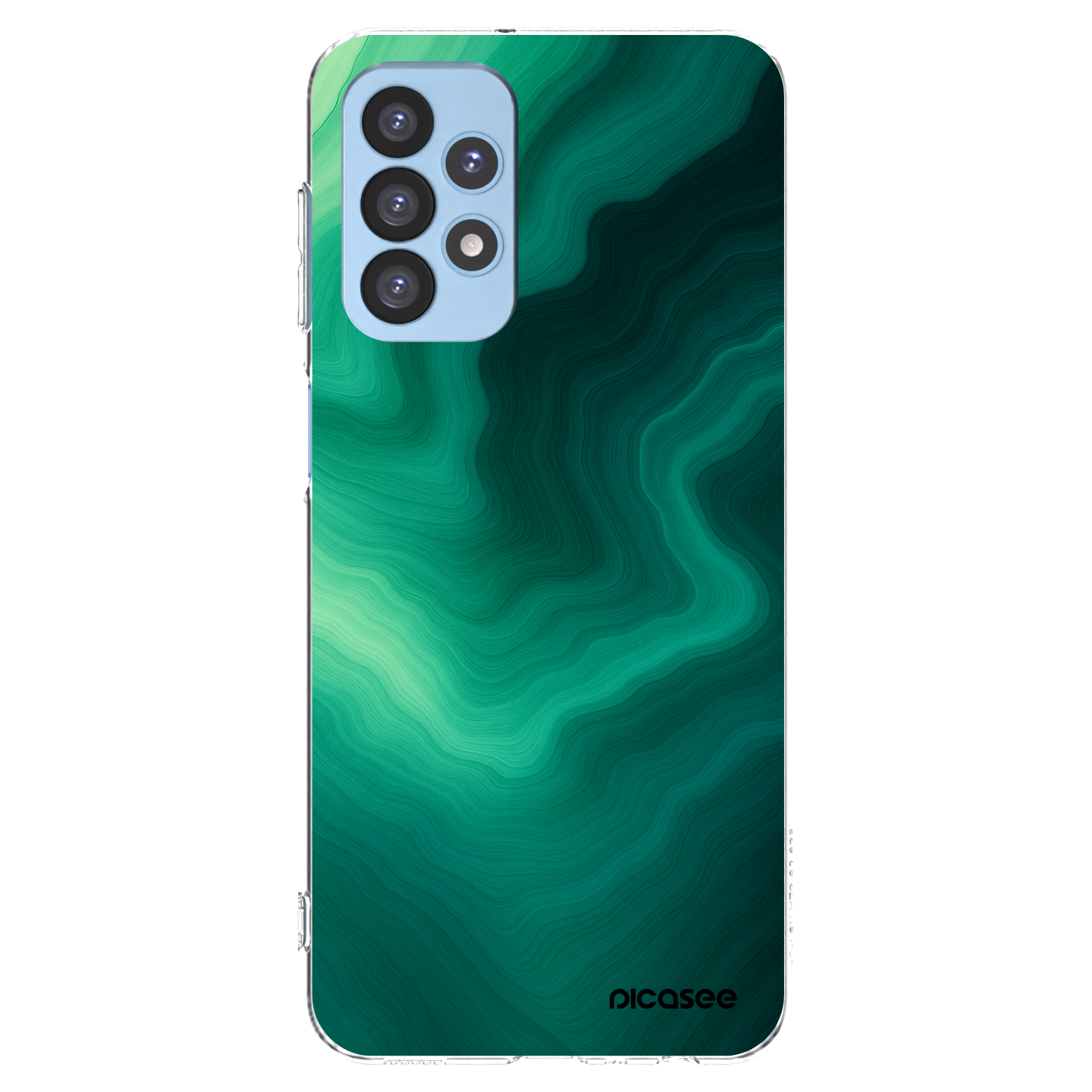 Picasee husă transparentă din silicon pentru Samsung Galaxy A23 A235F 4G - Malachite