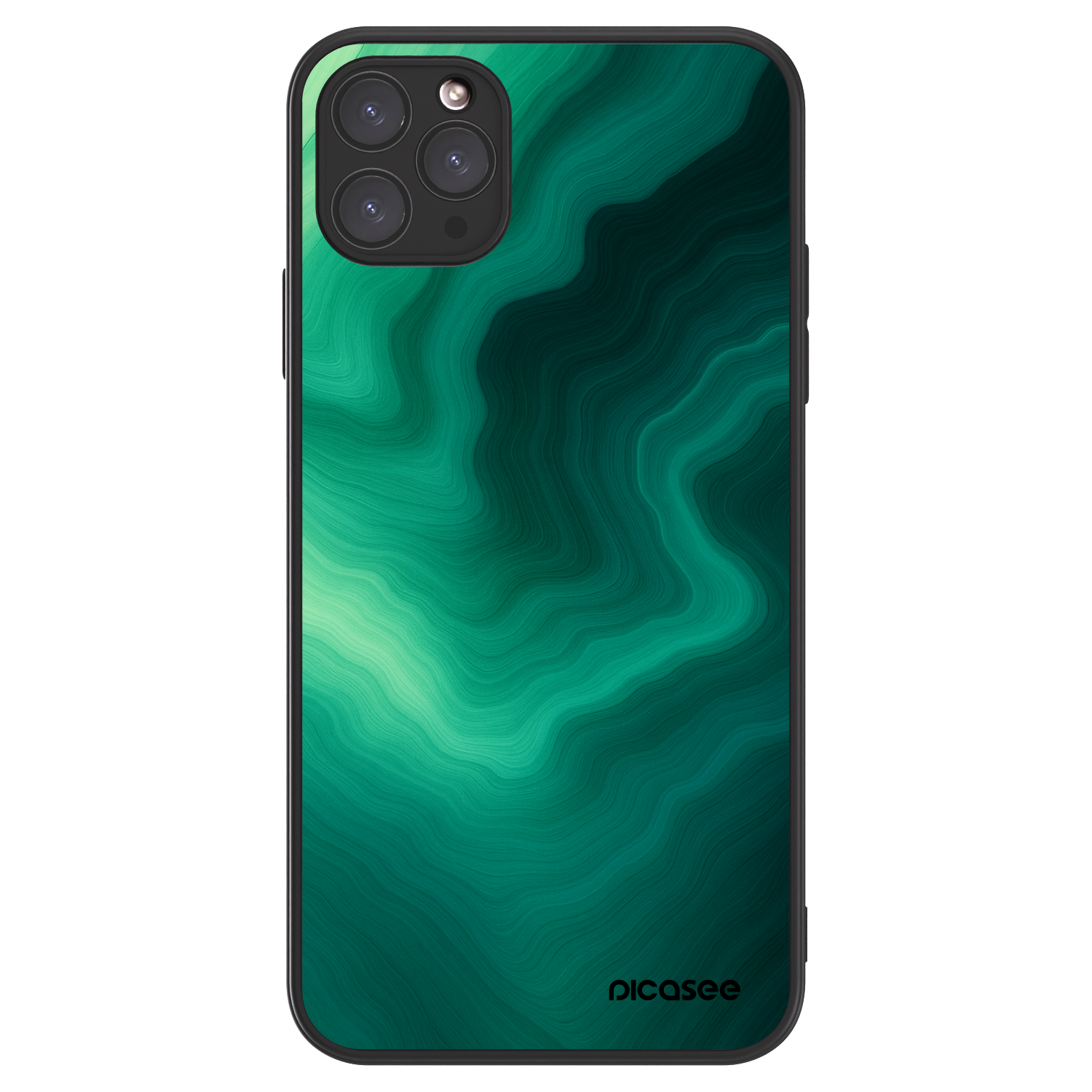 Picasee ULTIMATE CASE MagSafe pentru Apple iPhone 11 Pro Max - Malachite