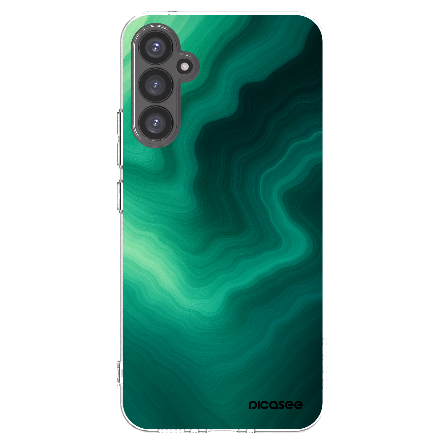 Picasee husă transparentă din silicon pentru Samsung Galaxy A34 5G A346B - Malachite