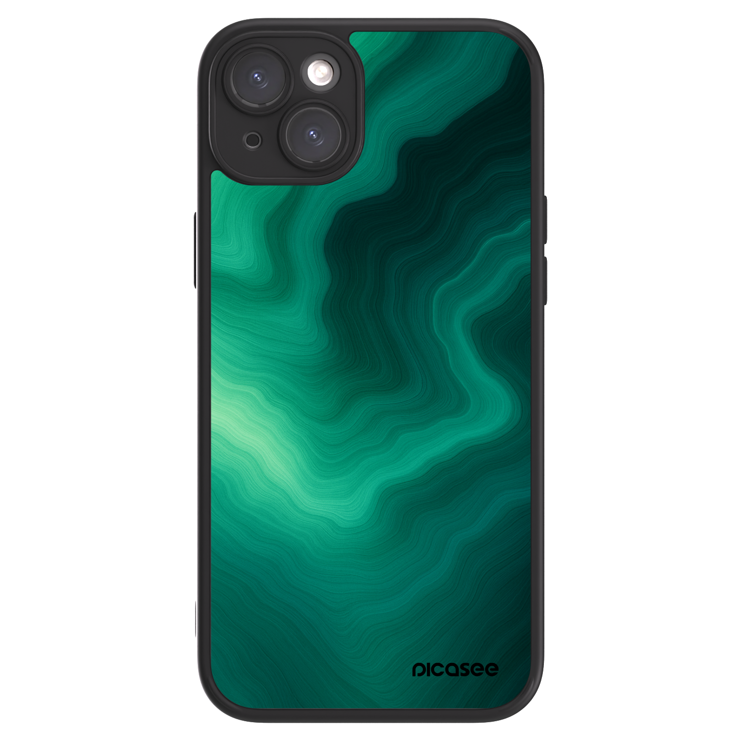 Picasee ULTIMATE CASE MagSafe pentru Apple iPhone 15 Plus - Malachite