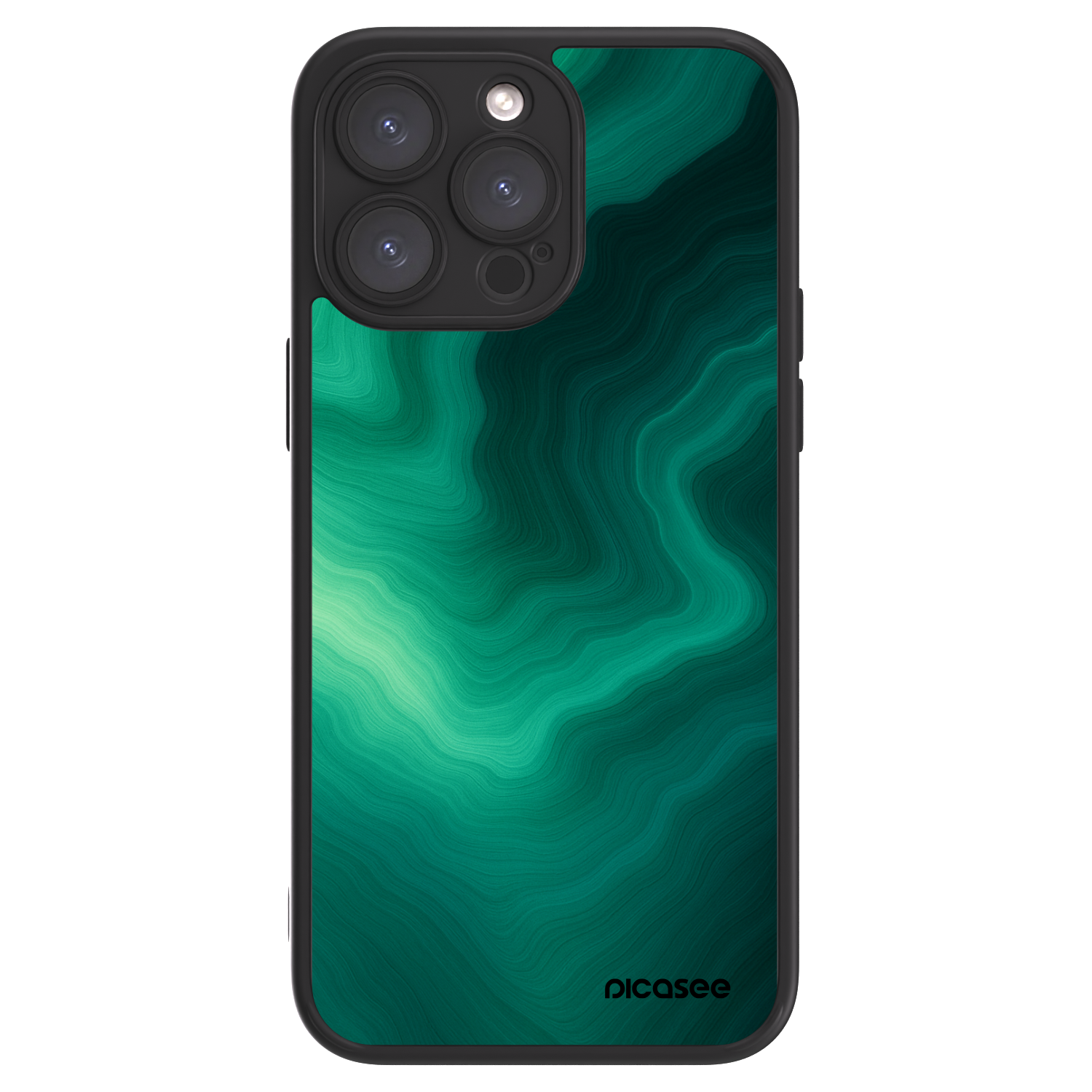 Picasee ULTIMATE CASE pentru Apple iPhone 15 Pro Max - Malachite