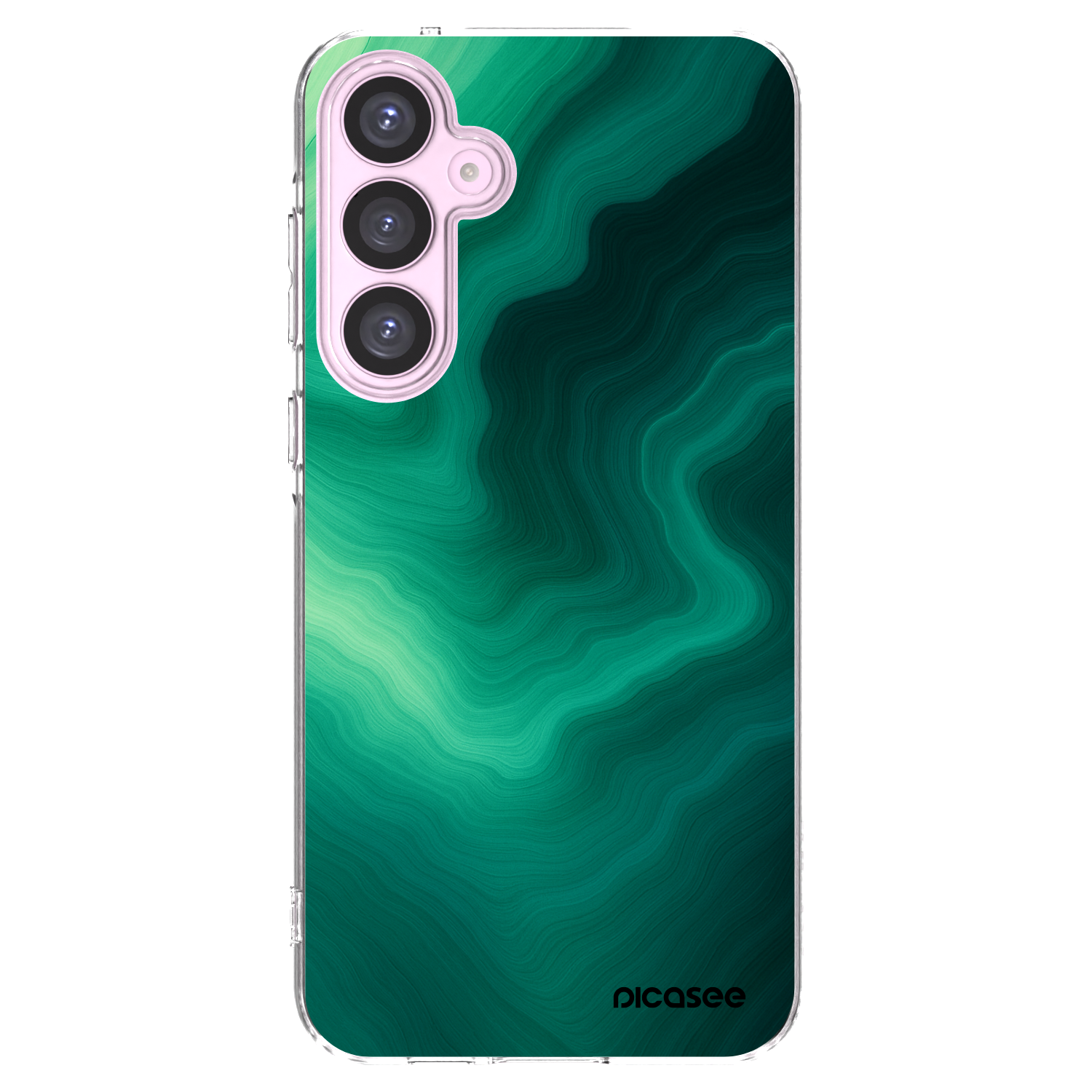 Picasee husă transparentă din silicon pentru Samsung Galaxy A55 5G A556B - Malachite