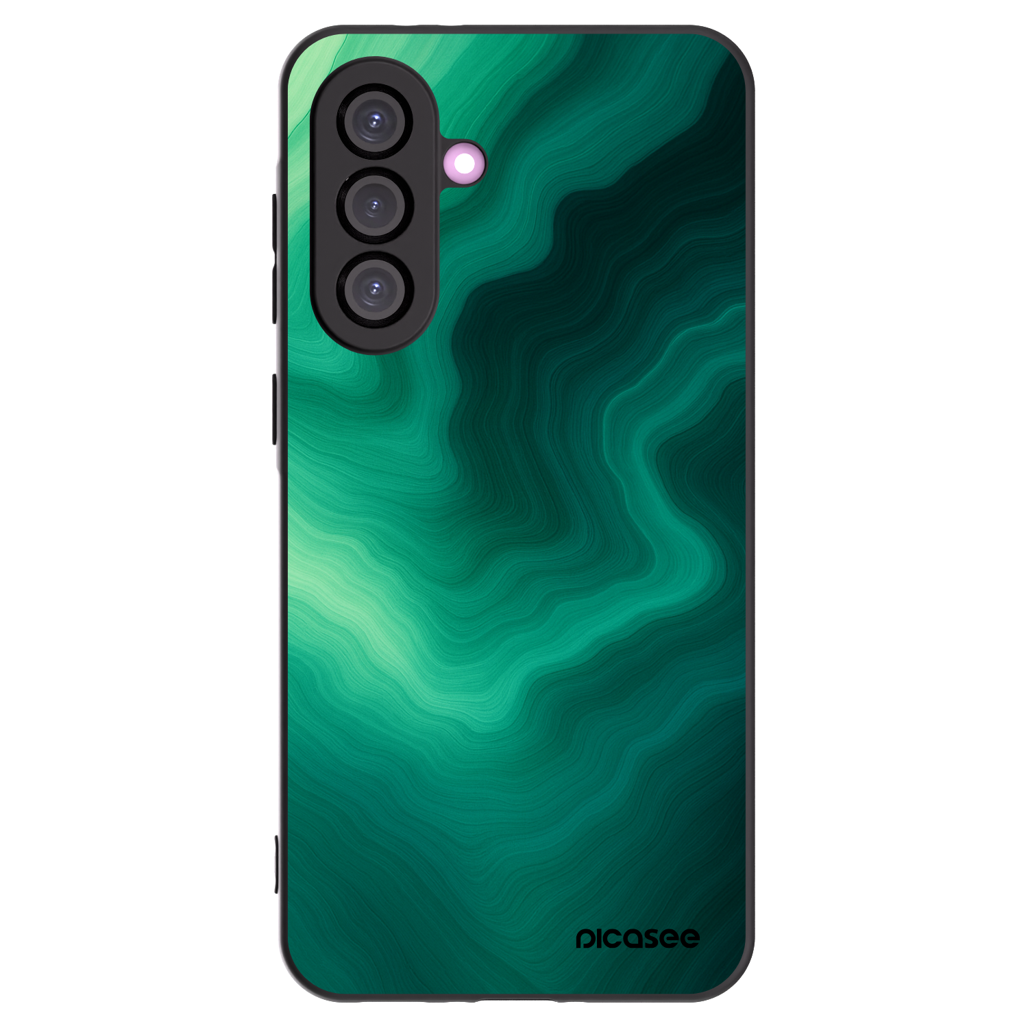 Picasee husă neagră din silicon pentru Samsung Galaxy A36 5G - Malachite