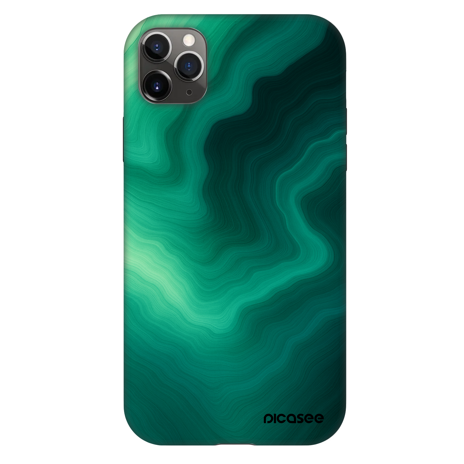 Picasee Fashion Case pentru Apple iPhone 11 Pro Max - Malachite