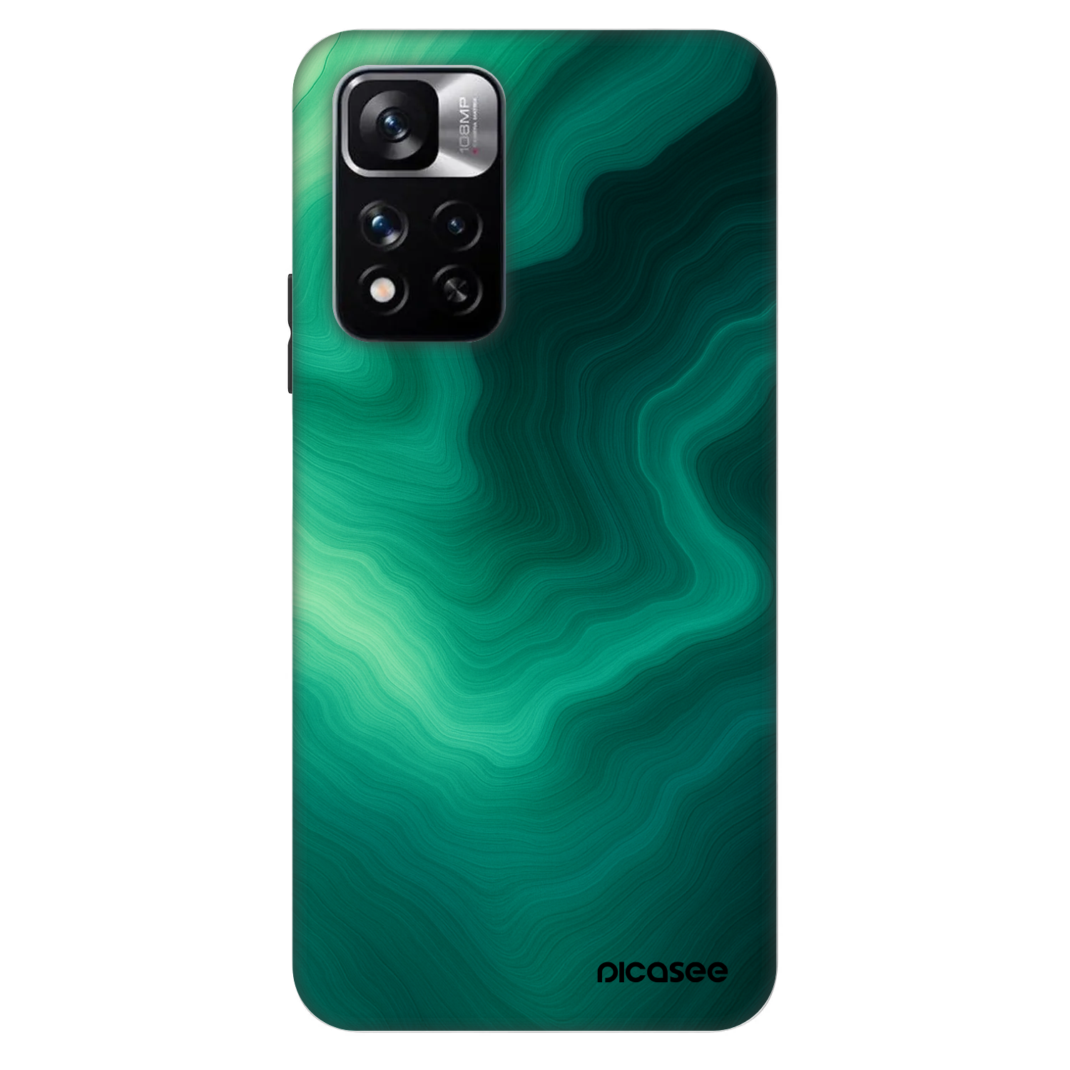 Picasee Fashion Case pentru Xiaomi Redmi Note 11 Pro 5G - Malachite