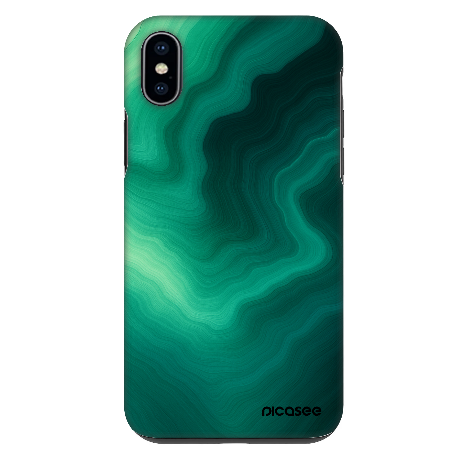 Picasee Fashion Case pentru Apple iPhone XS Max - Malachite