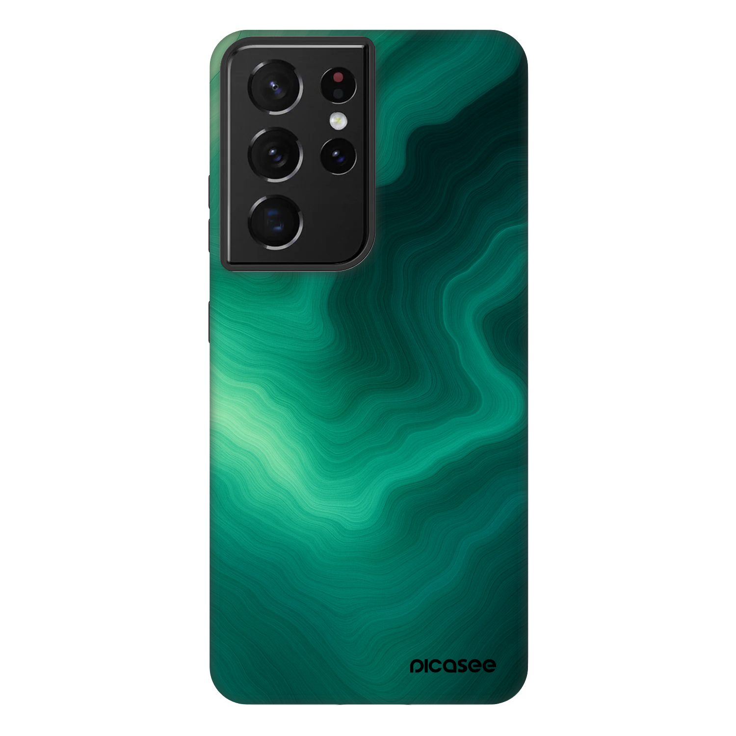 Picasee Fashion Case pentru Samsung Galaxy S21 Ultra 5G G998B - Malachite