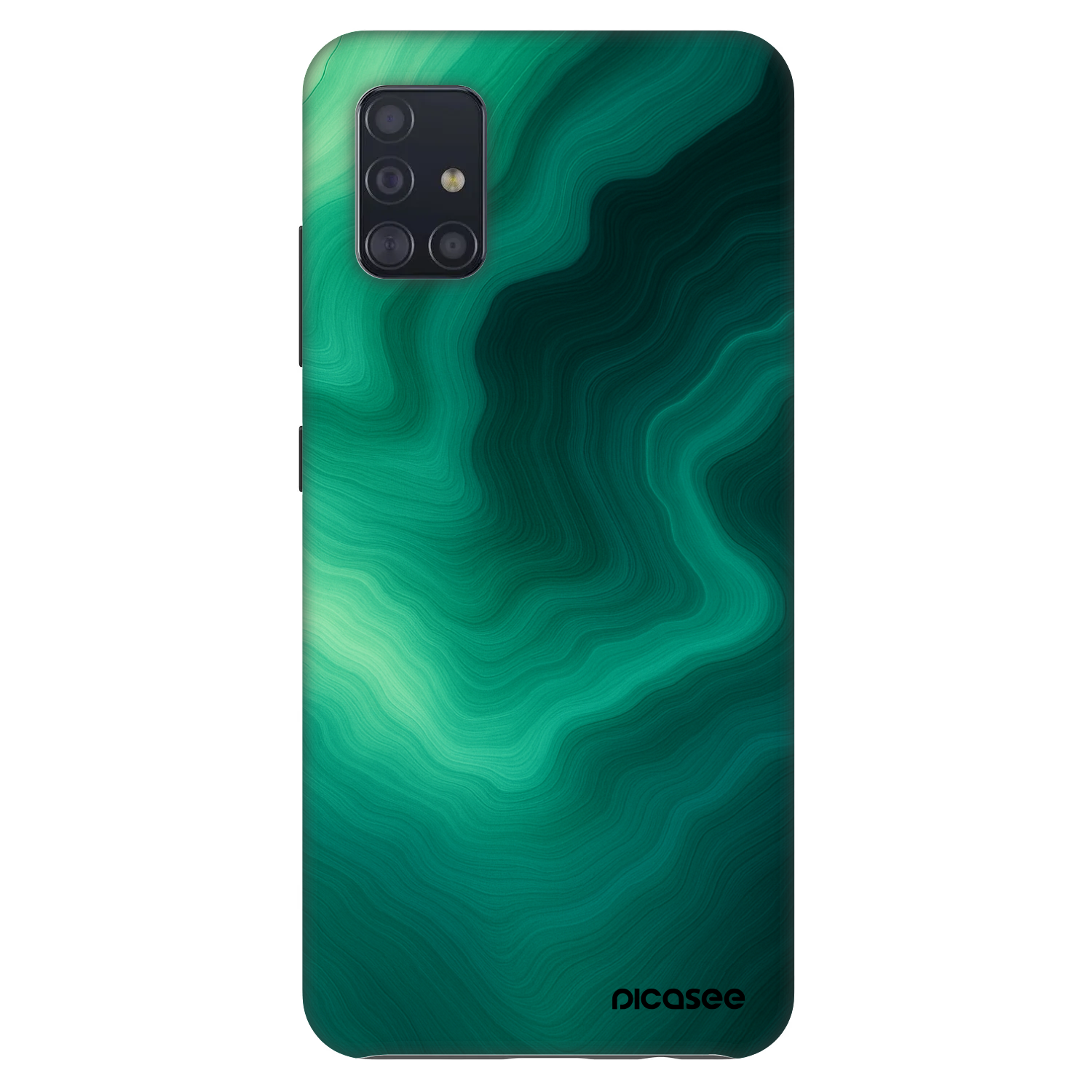Picasee Fashion Case pentru Samsung Galaxy A51 A515F - Malachite