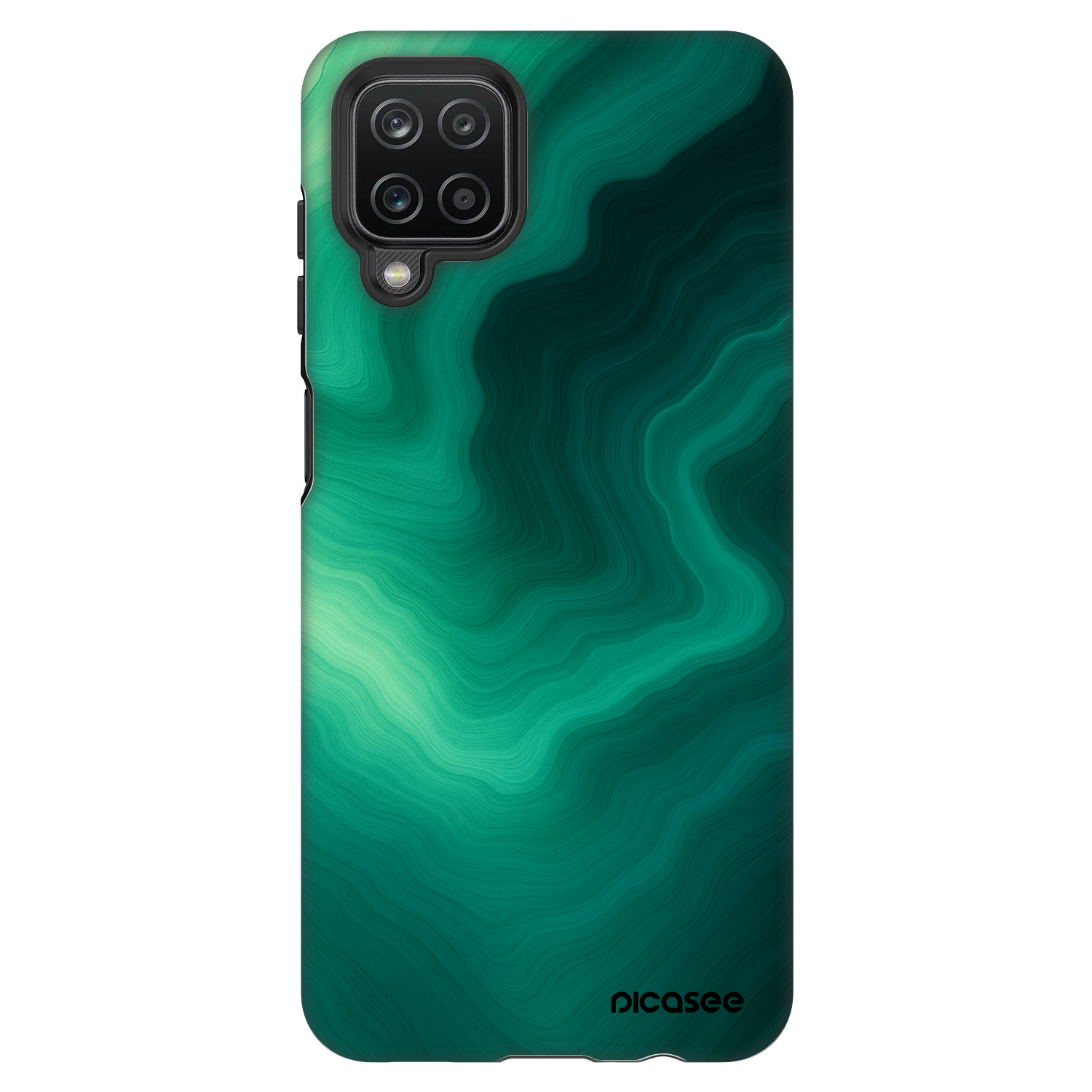 Picasee Fashion Case pentru Samsung Galaxy A12 A125F - Malachite