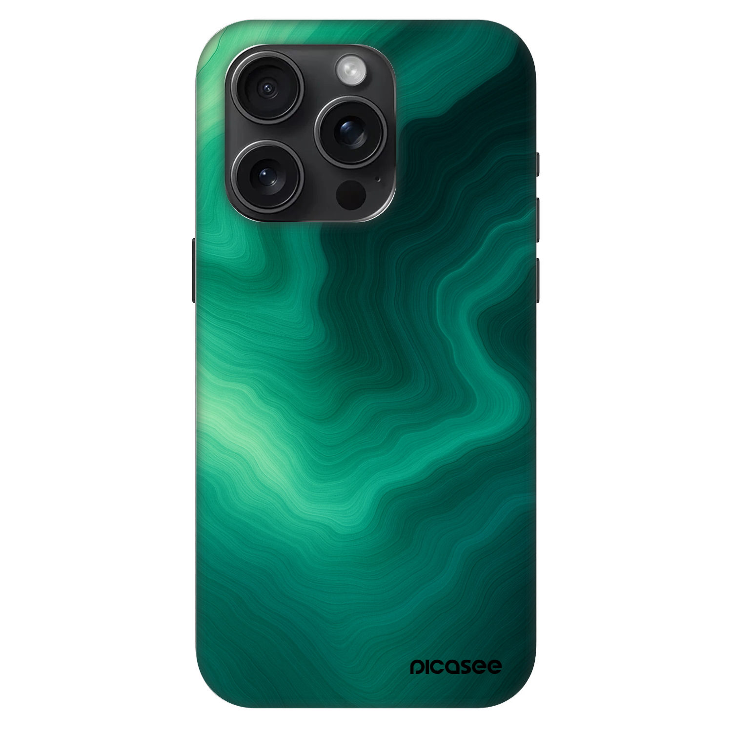 Picasee Fashion Case MagSafe pentru Apple iPhone 15 Pro - Malachite