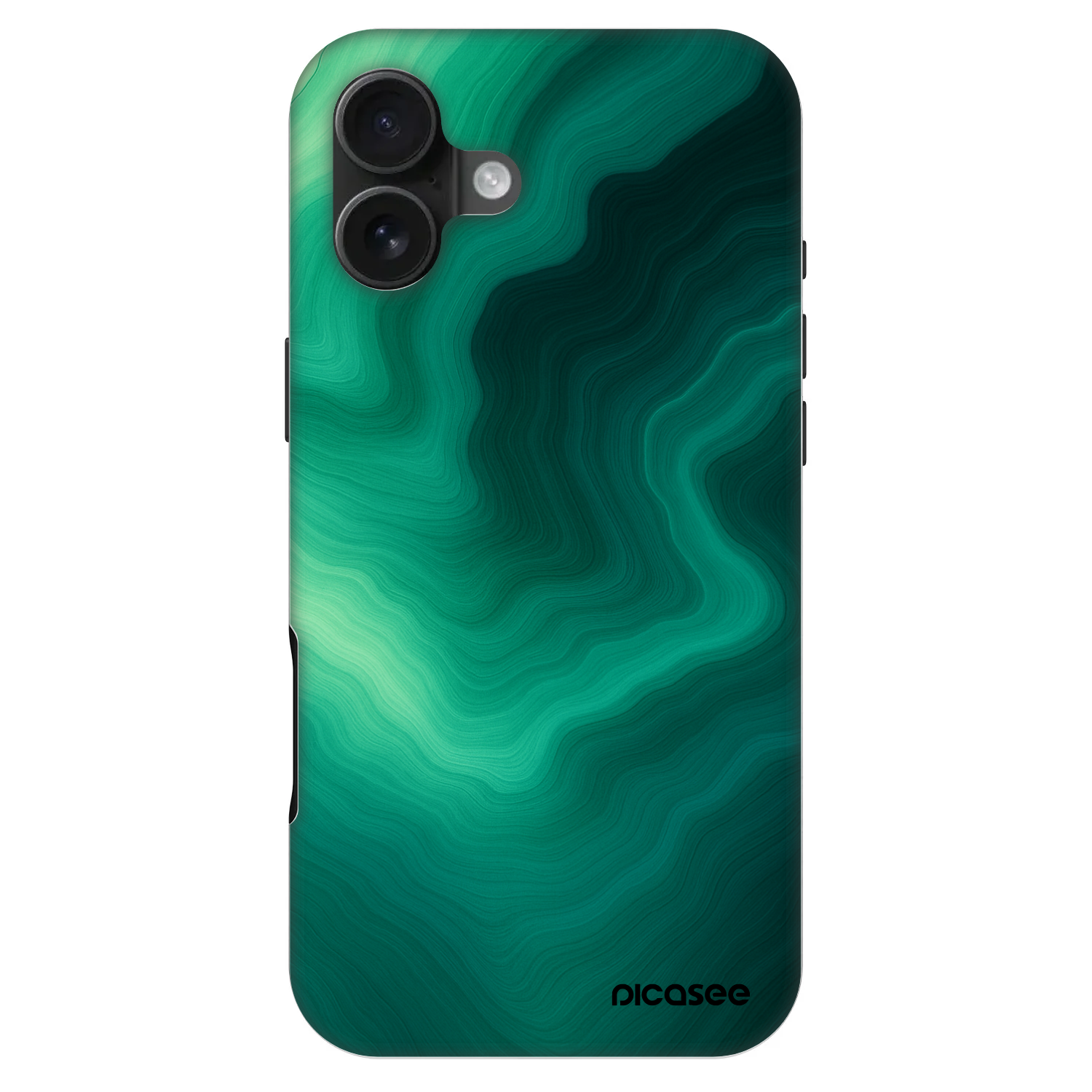 Picasee Fashion Case MagSafe pentru Apple iPhone 16 Plus - Malachite