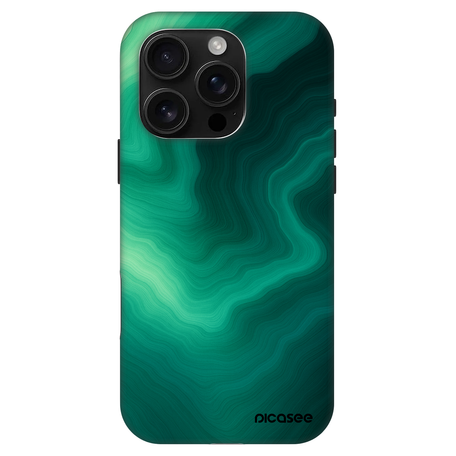 Picasee Fashion Case MagSafe pentru Apple iPhone 16 Pro - Malachite