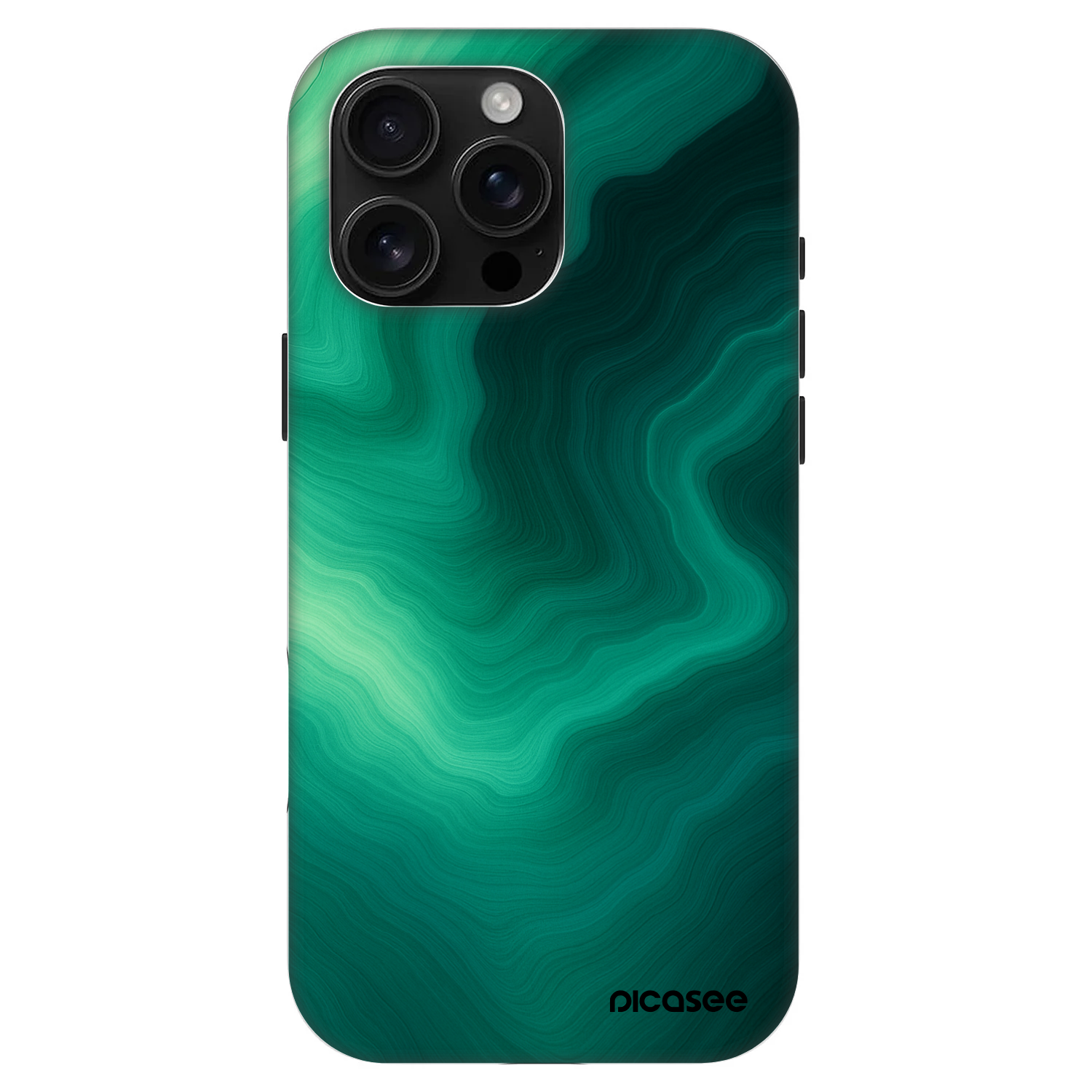 Picasee Fashion Case MagSafe pentru Apple iPhone 16 Pro Max - Malachite