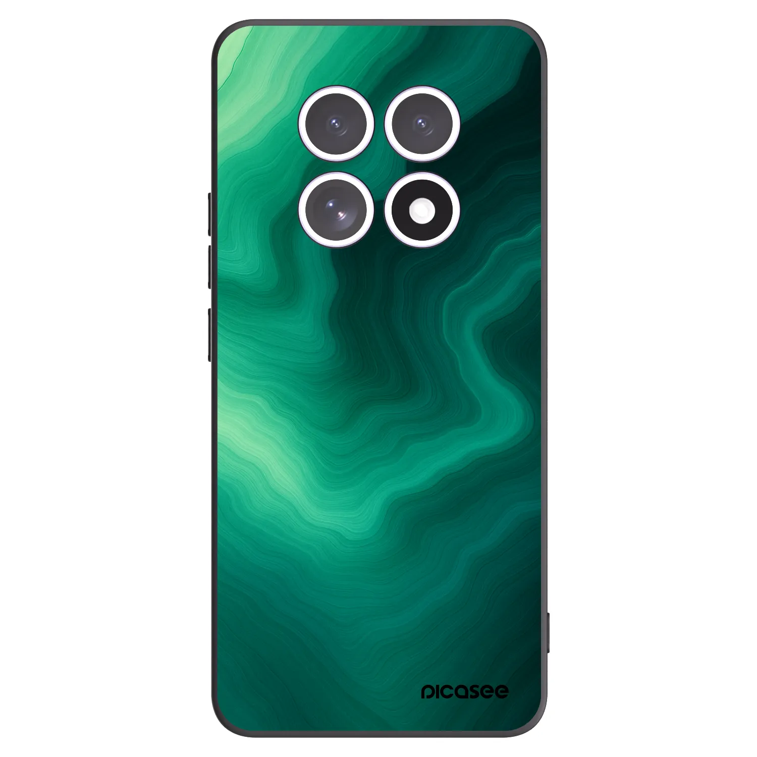 Picasee husă neagră din silicon pentru Xiaomi Redmi Note 15 - Malachite