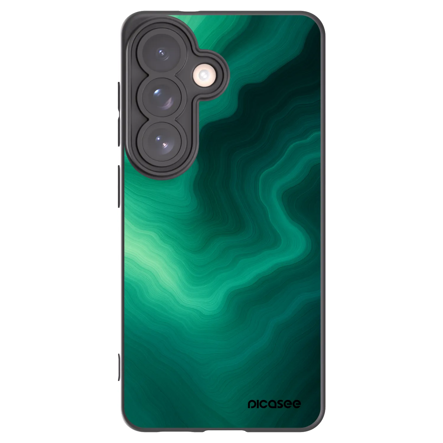 Picasee husă neagră din silicon pentru Samsung Galaxy S26 - Malachite
