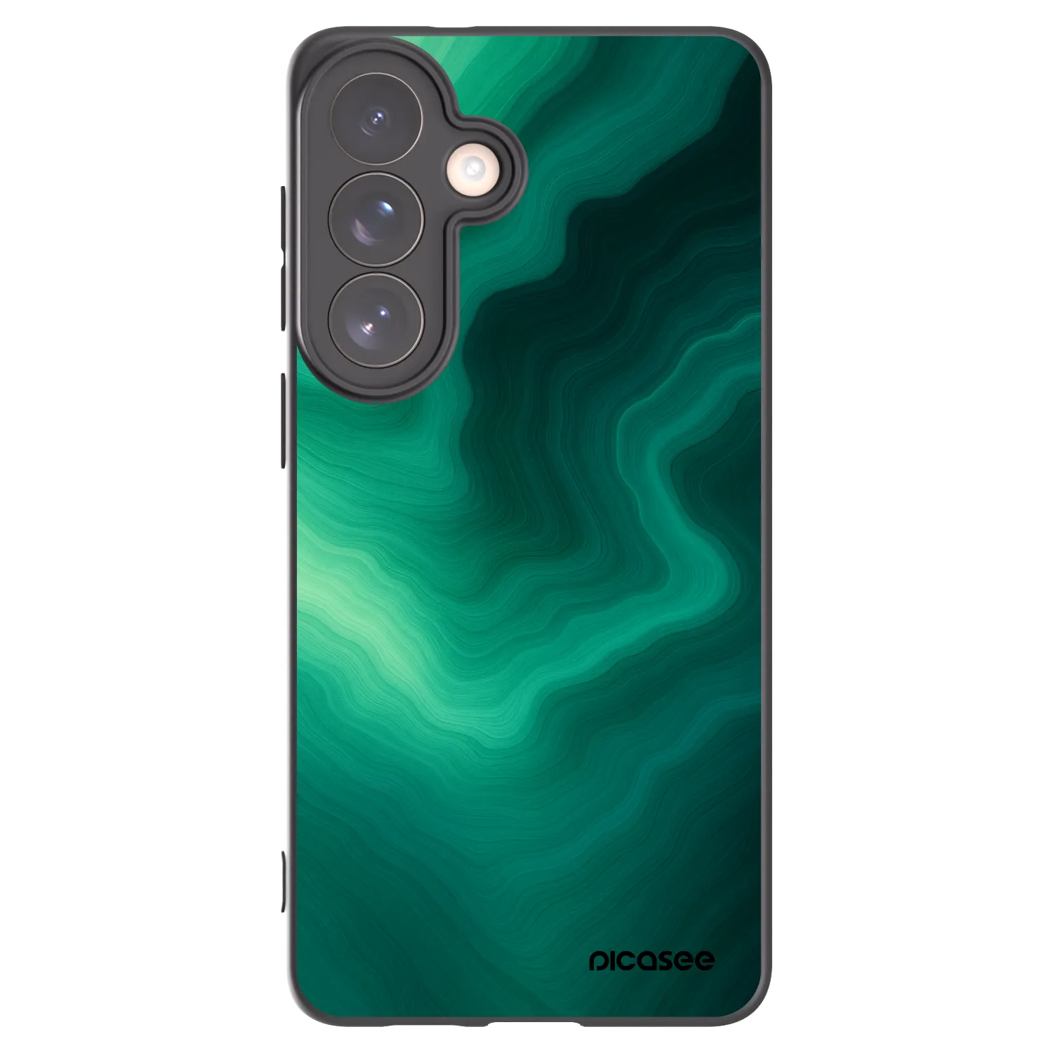Picasee husă neagră din silicon pentru Samsung Galaxy S26+ - Malachite