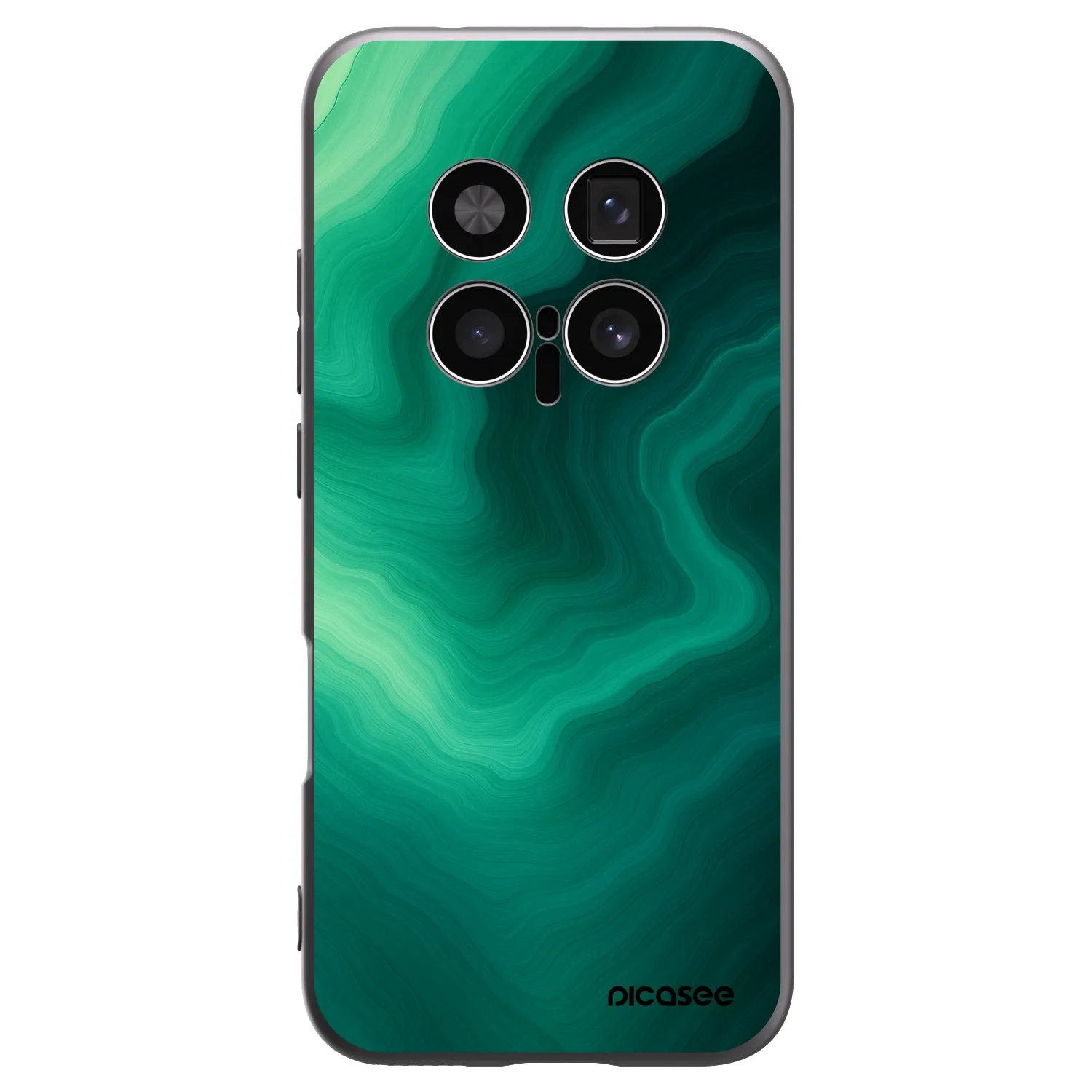 Picasee husă neagră din silicon pentru Honor Magic8 Pro 5G - Malachite