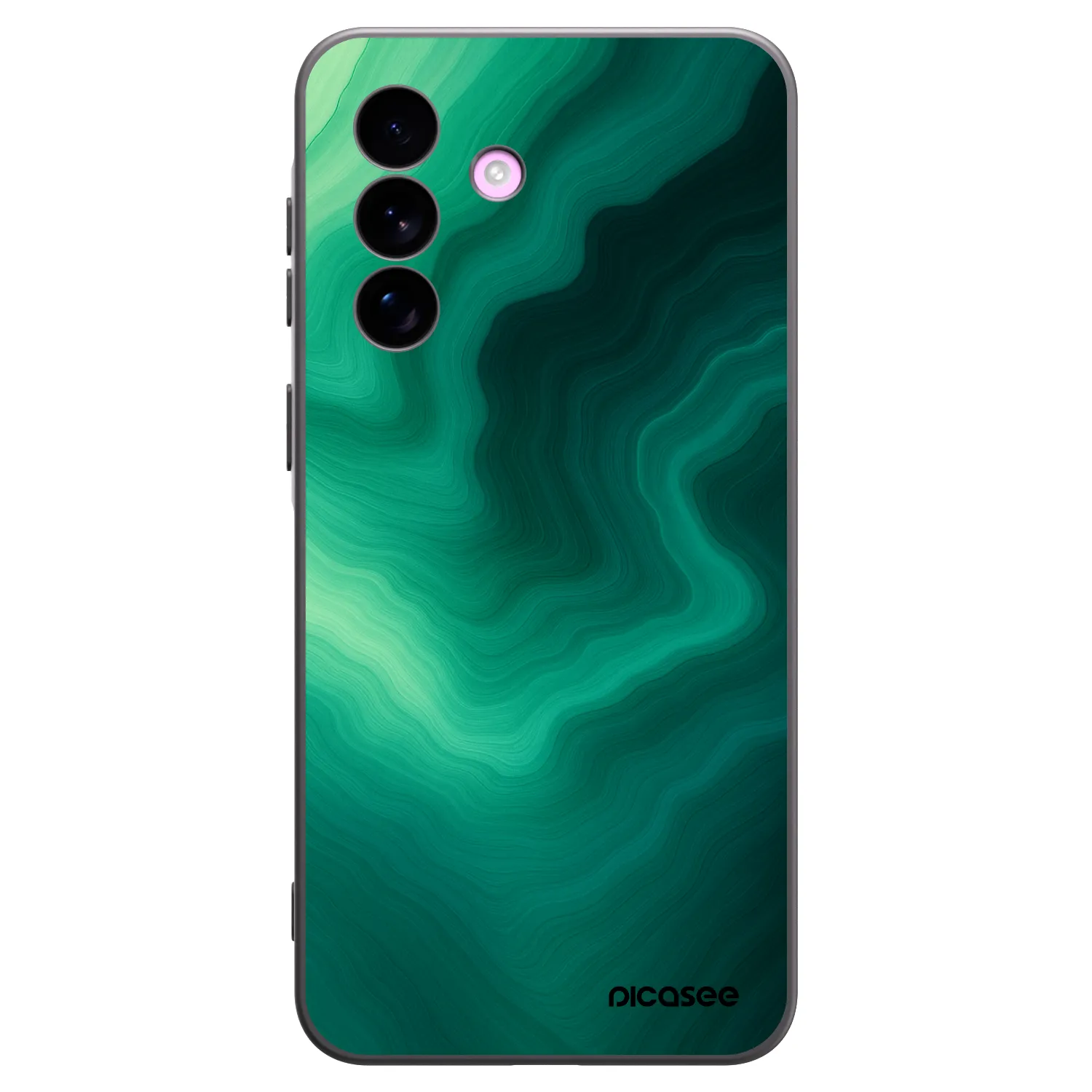 Picasee husă neagră din silicon pentru Samsung Galaxy A57 5G - Malachite